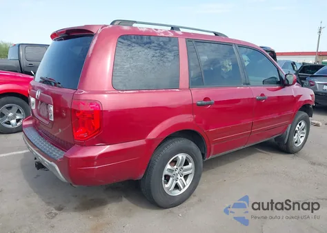 2005 Honda Pilot Ex from USA, damaged, VIN 2HKYF18415H528851